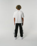 NYLON PANTS - BLACK/WHITE