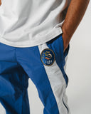 NYLON PANTS - BLUE/WHITE