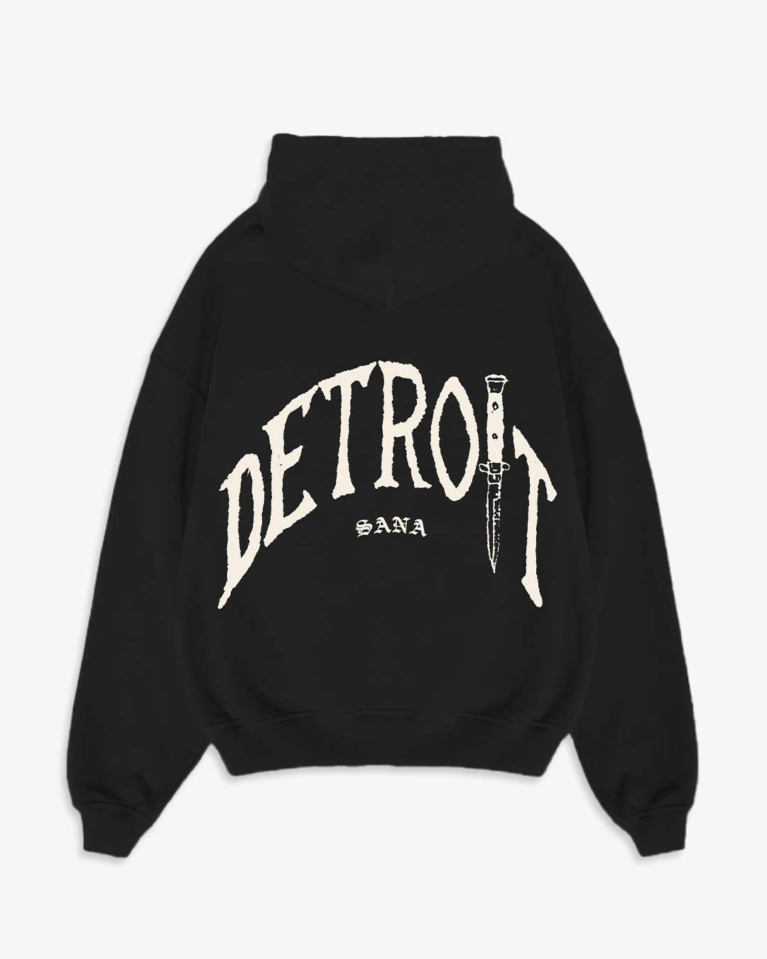 DETROIT BLADE HOODIE - OFF BLACK