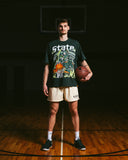 MSU COURT GLADIATOR TEE - GREEN