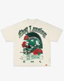 EL SKELETON HELMET TEE - CREAM