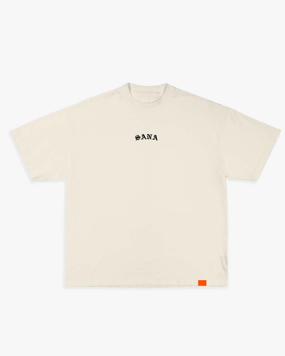 SKULL EMBLEM TEE - CREAM