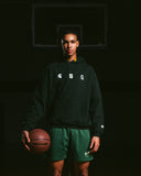 MICHIGAN STATE EMBROIDERED HOODIE V2 - GREEN