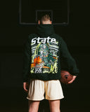 MSU COURT GLADIATOR HOODIE - GREEN