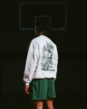 SPARTAN BASKETBALL CREWNECK - GREY