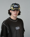 SKATE FLAME HAT - BLACK