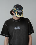 SKATE FLAME HAT - BLACK