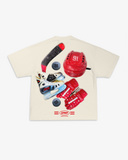 LEGACY 91 WATERCOLOR TEE - CREAM