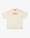 LEGACY 91 WATERCOLOR TEE - CREAM