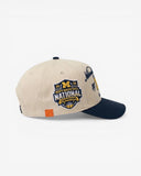 MICHIGAN NATIONAL CHAMPIONS HAT - CREAM