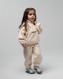 KIDS SHERPA SET - CREAM