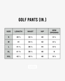 GOLF PANTS - BLACK