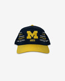 MICHIGAN BONE TRUCKER - NAVY / MAIZE