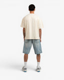 LACE UP TEE - CREAM