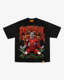 PORTUGAL SKELLY TEE - BLACK