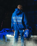 BUILT FOR THE GRID HOODIE - BLUE