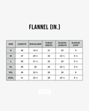 FLANNEL - BLACK / WHITE