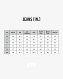 DENIM JEANS - WASHED BLACK