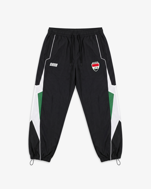 IRAQ TRACKSUIT PANTS - BLACK