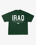 IRAQ SOCCER TEE - GREEN