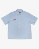 STRIPED RESORT SHIRT - LIGHT BLUE