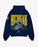 HAIL TO THE VICTORS HOODIE - NAVY