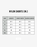 EL NYLON SHORTS - GREEN/CREAM