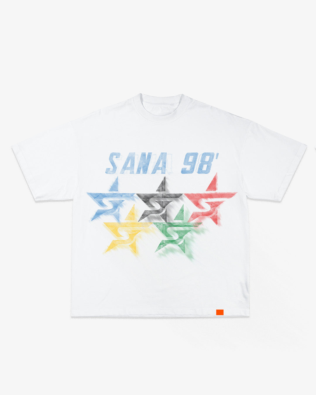 OLYMPIC STAR TEE - WHITE