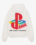 PLAYSTATION LOGO HOODIE - CREAM