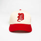 D PATCH TRUCKER RED