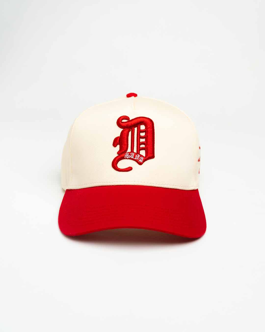 D PATCH TRUCKER RED