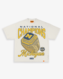 MICHIGAN RING TEE - CREAM