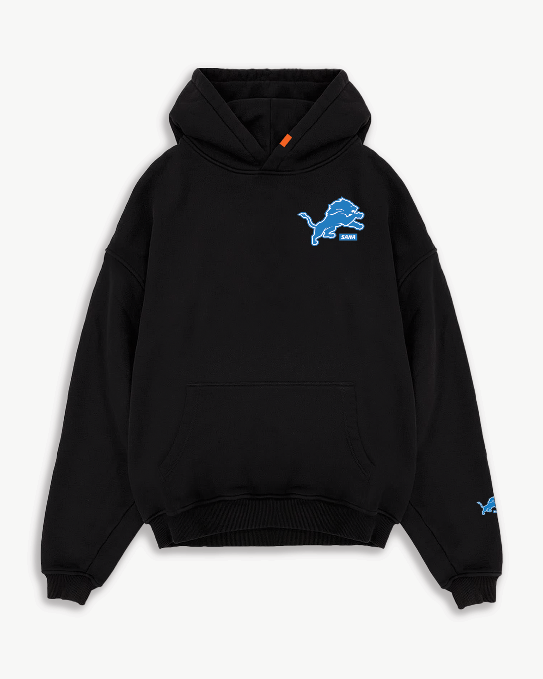 ROAR LIONS HOODIE - BLACK