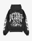 DETROIT SPIRIT HOODIE - VINTAGE BLACK