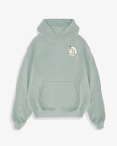 DETROIT LOGO HOODIE - SAGE