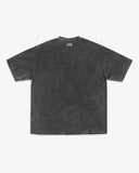 SKELLY SKATE TEE - WASHED BLACK