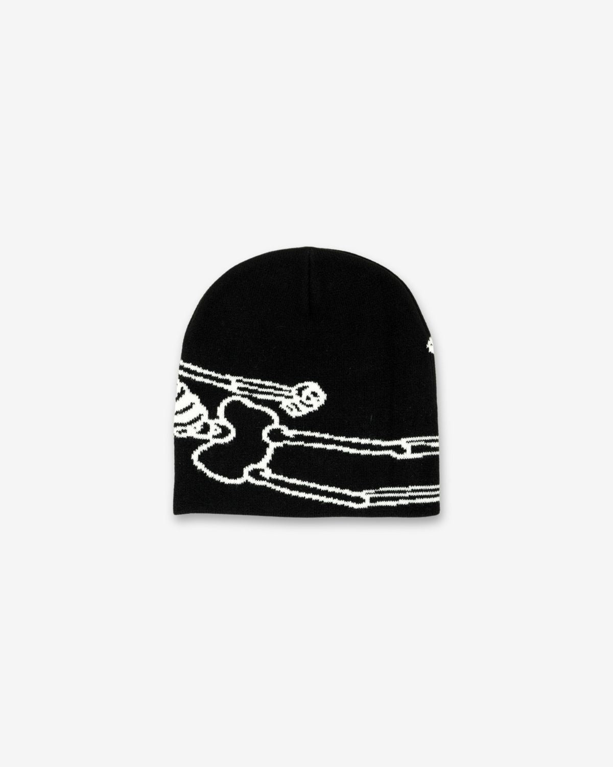 SKULL BEANIE - BLACK