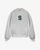 SPARTAN BASKETBALL CREWNECK - GREY