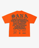 SANA GRAND OPENING TEE - ORANGE