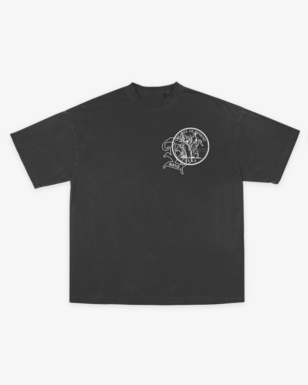 313 CAPSULE TEE - VINTAGE BLACK