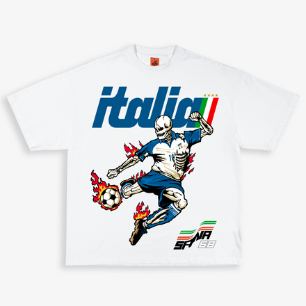 ITALIA EURO TEE - WHITE