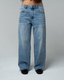 WIDE LEG DENIM - LIGHT WASH