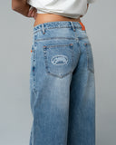 WIDE LEG DENIM - LIGHT WASH