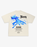 COMPOUND V TEE - CREAM
