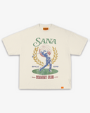 COUNTRY CLUB GOLF TEE - CREAM