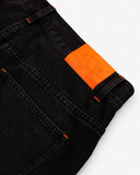 DENIM JEANS - WASHED BLACK