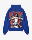 MOTOR MUSCLE HOODIE- COBALT