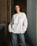 CORE WAFFLE KNIT LS - WHITE