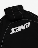 3M REFLECTIVE HALF ZIP - BLACK