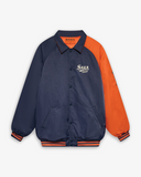 GAME DAY JACKET- ORANGE / BLUE